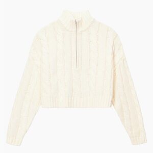 Staud Hampton cropped sweater